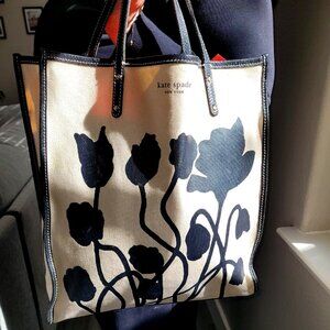 Kate Spade - Rare Find Canvas Tote